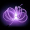 Balabaxer Linea luminosa Viola, striscia luminosa al neon portatile del pacchetto batteria 3 metri, può essere tagliata a volontà, applicabile alla festa, Halloween, decorazione fai da te