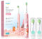 usmile Electric Children's Toothbrush from 3 Years, Fluoride Bristles for Prevention of Caries, Sonic Toothbrush with DIY Sticker, 2 Dental Care Cleaning Modes and Smart Timer, Easy to Grip Handle