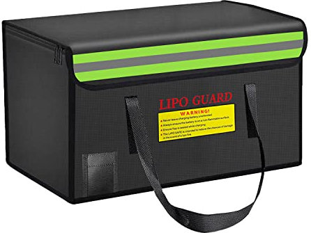 CNDHDOK 280x15x18 cm LiPo-Akku-Sicherheits-Tasche, große Kapazität, Lipo-Tasche für E-Bike, Lipo-Akku, Aufbewahrung, feuerfest, sichere Aufbewahrungstasche (280x150x180x180x180x180 cm) mm