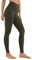 CRZ YOGA Butterluxe Damen High Waist Sport Leggings Blickdicht Yoga Leggins Sporthose Workout Gym Yogahose - 71cm Olivgrun 40