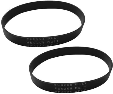 Correas de repuesto para aspiradora vertical Eureka StyleU E0205 para aspiradoras Eureka NEU202, paquete de 2 para aspiradora vertical Eureka StyleU E0205