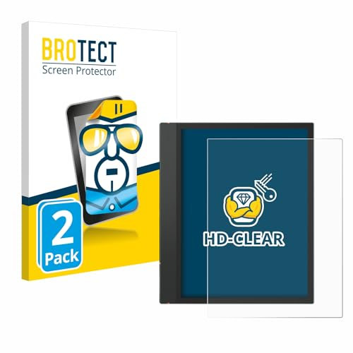BROTECT (2 Stück Schutzfolie für Boox Note Air 3 / 3C / 4C Displayschutz Folie Ultra-Klar