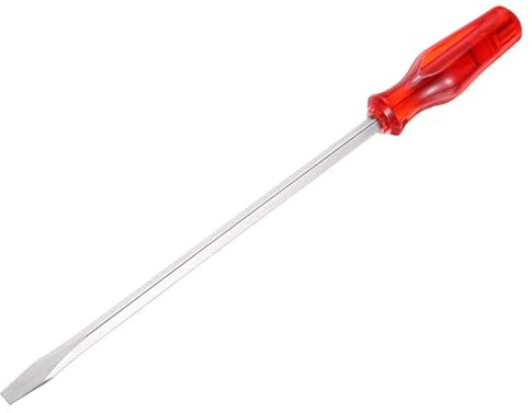 sourcing map 8mm Demolition Driver Magnetic Slotted Screwdriver with 10 Inch Square Shank