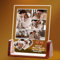 Transparent Gift Personalizada Collage Fotos y Textos, Placa Personalizada, Regalos para Parejas, Novios. Regalos Personalizados con Fotos para San Valentín y Aniversario (4 tamaños: 15-25 cm)