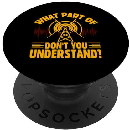 Radiosendung, Humor, Kommunikationsliebhaber PopSockets Klebender PopGrip