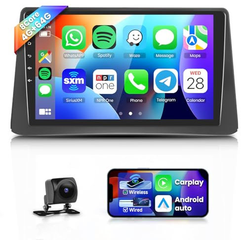 8 Kern 4G+64G Autoradio Android 13 für Opel Mokka 1 2012-2016/Buick Encore 2013-2015, 9 Zoll HD IPS Touchscreen Auto Radio mit DSP Carplay Android Auto GPS Wi-Fi Bluetooth FM RDS Radio Rückfahrkamera