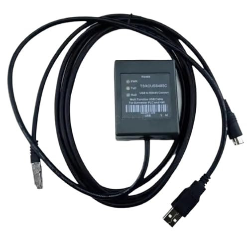 Cable de programación TSXCUSB485 TSXCRJMD25 con controlador for PLC Premium HMI RJ45