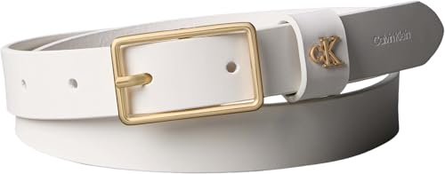 Calvin Klein Damen Square Buckle Ck Loop 25mm Lv04f7050g Belts (1er Pack)