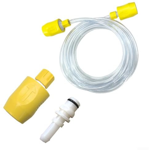 Replacement Hose Connection System for Puzzi 8/1 10/1 Steam Cleaners with Extended 2.5M Water Pipe Industrial Cleaning Equipment Accessories
