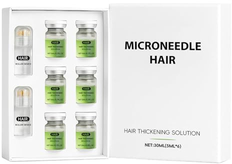 Hair Growth Serum - Microneedling Serum Hair Regrowth Treatment with Ginger Root Oil - Hair Serum for Hair Growth & Hair Thicker and Healthier for Men and Women