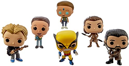 Funko Pop. Mystery Lot de 6 Figurines en Vinyle stylisées aléatoires