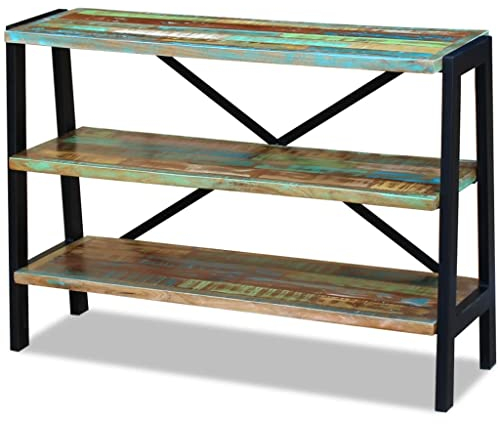 vidaXL Massivholz Anrichte Konsolentisch Beistelltisch Highboard Sideboard Antik