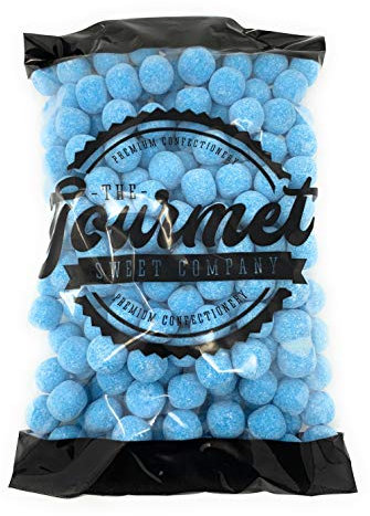 Blue Raspberry Bon Bons 1kg Share Bag by The Gourmet Sweet Company