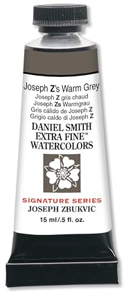 Daniel Smith Watercolor, 15 Milliliter Tube, Joseph Z's Warm Grey (284600246)