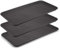 Supremery 3X XL Schuhabtropfschale Schuhmatte Ablage - Schuhablage 76x38x3cm mit erhöhtem Rand - Abtropfschale Schwarz für Schuhe Regen Herbst Winter Welpenunterlage - auch für Katzen