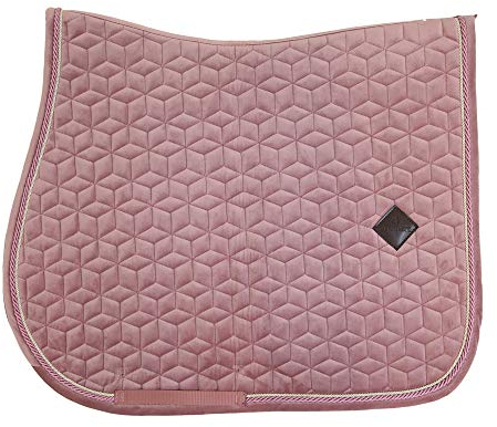 Tapis de selle avec SP vieux rose
