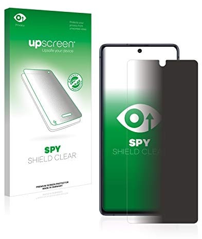 upscreen Anti-Spy Blickschutzfolie für Samsung Galaxy S10 Lite Made in Germany, Privacy Screen Displayschutz-Folie [Sichtschutz, Blaulichtfilter]