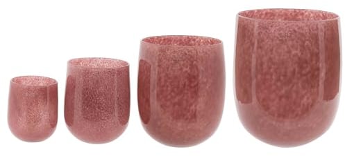 DutZ Barrel Cranberry | Vase | Windlicht übertopf | versch. Grössen (H 24 cm D 18 cm)