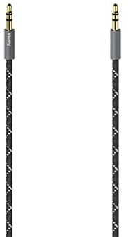 Hama Cavo Jack 3.5 mm M/Jack 3.5 mm M, 1,5 metri, rivestimento in TPE, connettori dorati, nero