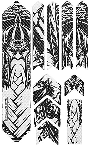 Airber Bicycle Frame Protector Chain Stays Protection Film Sticker Frame Protection MTB BMX Paint Protection Film Bicycle Frame Protector Chain Stays Protection Film Sticker Scratch Resistant Sticker