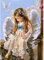 5D DIY Diamond Art Painting, Stickerei Strass Kreuzstich Bilder Diamond Art Painting Malen nach Zahlen, Vollbohrer Leinwand Malerei für Erwachsene Kinder Wand Wohnkultur - 30 * 40 cm/Mädchen Engel