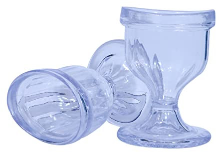 AYUSHYA HEALTH Pure Augenspülbecher, ungiftig, transparent, mit Bedienungsanleitung (evtl. nicht in deutscher Sprache), Augenspülbecher für effektive Augenreinigung, mit Aufbewahrungsbehälter,