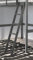 Strictly Beds and Bunks Pine Bunkbed Ladder - Replacement Bunk Bed Slanted Ladder Solid Pine, Natural, White, Black or Grey (Grey)
