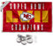 Kansas City Chiefs Super Bowl 2022 2023 LVII Champions Banner und Tapisserie Wandaufkleber