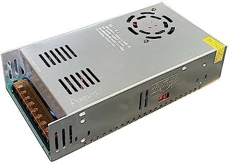 Leyf 12V 40A 480W Netzteil Trafo, Transformator Adapter, Schaltnetzteil, Spannungswandler für LED Streifenlicht CCTV Kamera Sicherheitssystem 3D Drucker 110V/220V Industriell Adapter