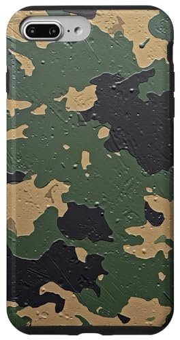 military camouflage green camo pattern Case for iPhone 7 Plus/8 Plus