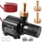 Vegena Pompe Submersible: DC24V Mini Pompe À Eau À Entraînement Direct, Débit 800 L/H, Pour Aquarium, Étang Et Fontaine (Noir)
