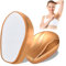 Depiladora de Cristal,Depiladora Mujer,Dispositivo Portátil de Eliminación de Vello-Solución Sin Dolor Para la Espalda,Brazos y Piernas(Oro)