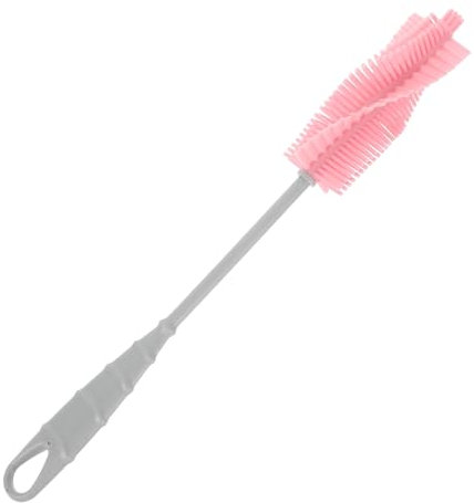 BCOATH Silikon Flaschenbürste Mit Langem Griff Bpa-frei Schonend Für Babyflaschen Und Gläser Effektive Reinigung Auch Schwer Zugänglicher Ecken Langlebiges Küchenreinigungswerkzeug