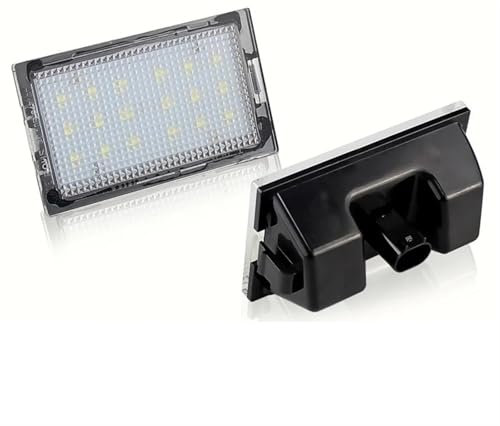 Plate Lamp 2pcs LED 12V Car Number License Plate Lights Lamps White For Rover For Sport L320 Discovery 3 4 LR3 LR4 Freelander 2 LR2 Rear License