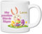 Tasse enfant résistante personnalisée – Ajoutez le prénom et un message | Cadeau original pour enfant | Plusieurs motifs | Plastique solide | 180mL (Pâques)