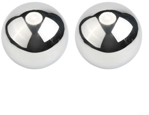 Sphères décoratives en acier inoxydable pour fontaines de jardin et bassins Finition réfléchissante pour une esthétique améliorée (100 mm)