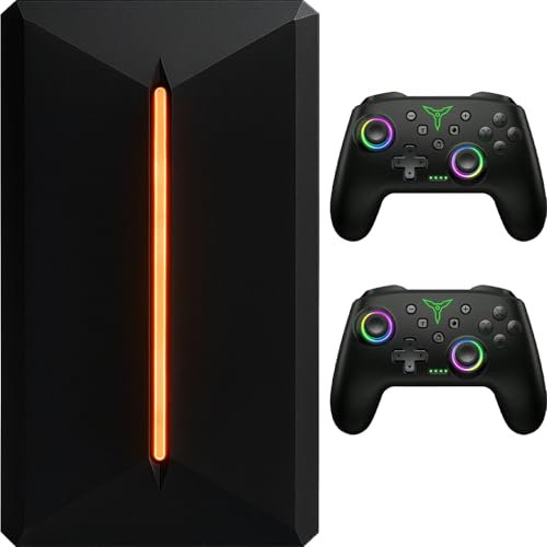 SVP Game - Disco Duro Retro 500 GB con +3.700 Juegos +14 Emuladores Arcade Games hasta AAA, Disco Duro Externo para Windows 8.1, 10 y 11 - Hard Drive Gaming, Emulador LaunchBox (500 GB + 2 mandos BT)