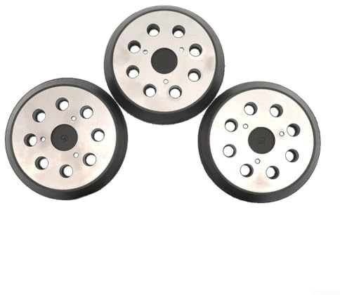 Bulevisiter Stützteller für 12,7 cm Schwingschleifer mit 125 mm Größe und 8+3-Loch-Design, kompatibel mit BO5041 BO5040 BO5031 BO5030 BO5012 BO5020 BO5021(SKU)