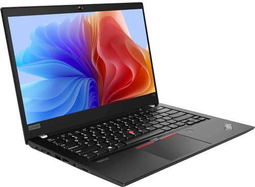 Lenovo ThinkPad T14 Business Laptop, 14in FHD(1920x1080) Computer T14, Intel core i5-10310u Processor, 16GB RAM, 256B SSD, US QWERTY Keyboard, Win11 Pro (Renewed)