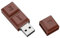 Uflatek USB-Stick 64GB USB Flash Laufwerk Schokolade Braun 64 GB Speicherstick e Karikatur USB 3.0 Memory Stick Neuheit Flash Drive Externe Datenspeicher für Geschenke