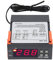 STC-1000 Regulador de Temperatura Digital -50 ℃ ~ 99 ℃ Alarma termostato Inteligente LED con Sensor AC110V-220V