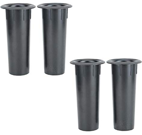 Inverter Tubes, 4PCS 4-6 Zoll Woofer Lautsprecheranschlüsse Entlüftungsanschlüsse Inverter Tubes Kit mit 45 mm Loch, Lautsprecherzubehör Subwoofer Woofer Speakers für einen Bass-Effekt.(45mm Loch)