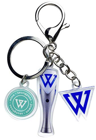 KPOP Bangtan Boys GOT7 NCT ATEEZ NCT EXO Leuchtstab, Schlüsselanhänger, Zubehör, Schlüsselanhänger, Tasche, Ornamente (Gewinner), Gewinner, 2.36INCH