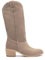 Nero Giardini E512707D Velour Creta Stivali per Donna in Nabuk con Tacco Basso (Taglia 37)