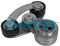 DAYCO APV4023 Galet tendeur de courroie d'accessoire Tendeur de courroie Galet tendeur