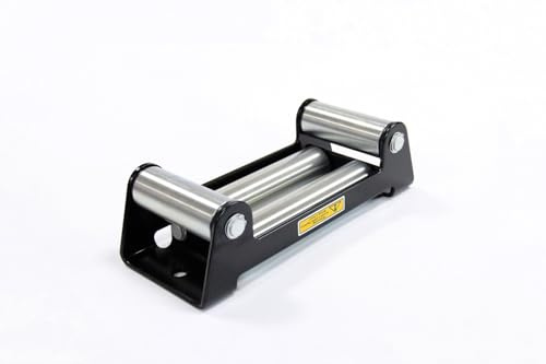 SALMAN 8000-12000LBs 4-Way Roller Stainless Steel Fairlead 254mm Hole Spacing Winch Accessory