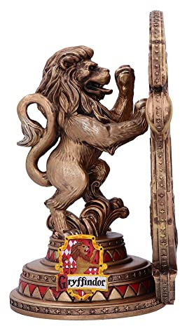Nemesis Now Serre-Livres sous Licence Officielle Harry Potter Gryffondor 20 cm Doré