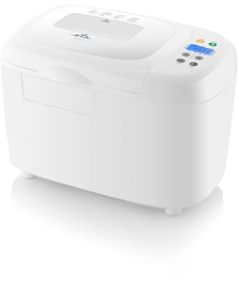 ETA Brorbackautomat Harmony II I Multifunktional I 850 W I12 Programmen I Kapazität 1,5 kg I Warmhalten I Verzögerter Start I 3 Krustenarten I glutenfreies Backen I Joghurt und Marmelade