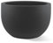Luca Lifestyle Pflanzkübel ''Stretto New Egg Pot Low'' Anthrazit Rund Polyester *5 Jahre Garantie* - 94x94x56 cm - Premium Qualität - F7135