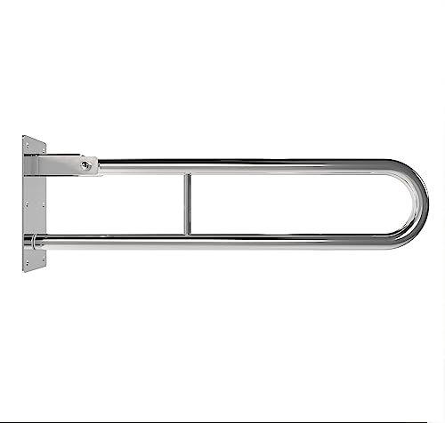 Aquabad® klappbarer Edelstahl Wandstützgriff Haltegriff, 80 cm